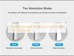 Doppler Portable Ultrasound Scanner PW CFM PDI Mode